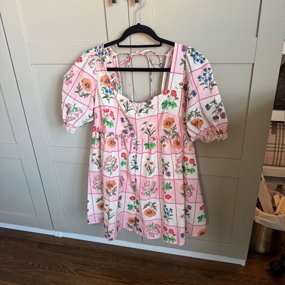 Petal & Pup Pink Floral Romper - Picture 3 of 9